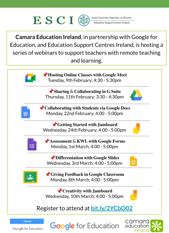 ESCI webinars