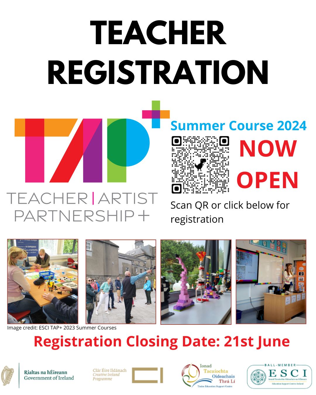 National Teacher TAP Call Out Social Media Flyer