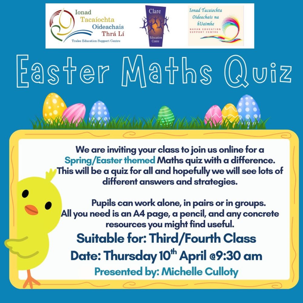 easter maths 9.30am