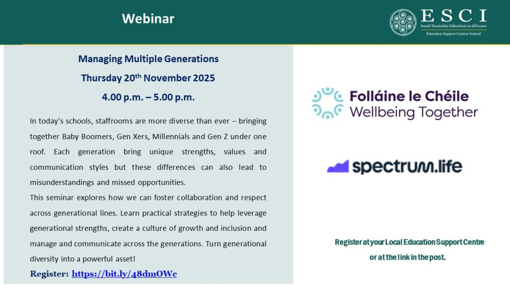esci spectrum life 20th november