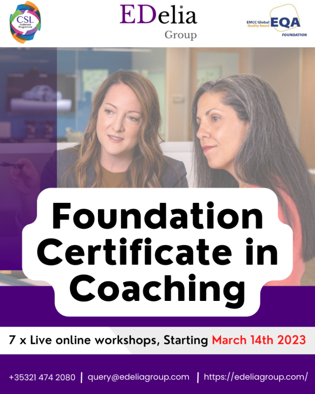 foundation certificate in coaching march 2023
