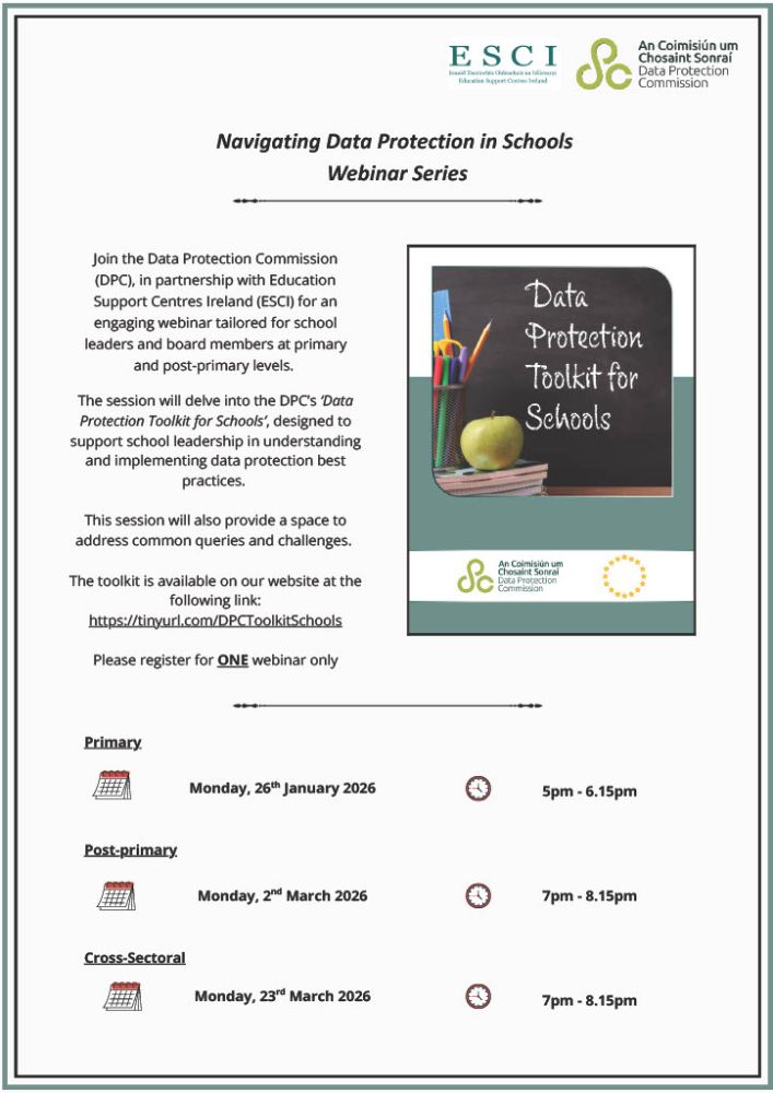 navigating data protection in schools 26th jan 2nd and 23rd mar 1