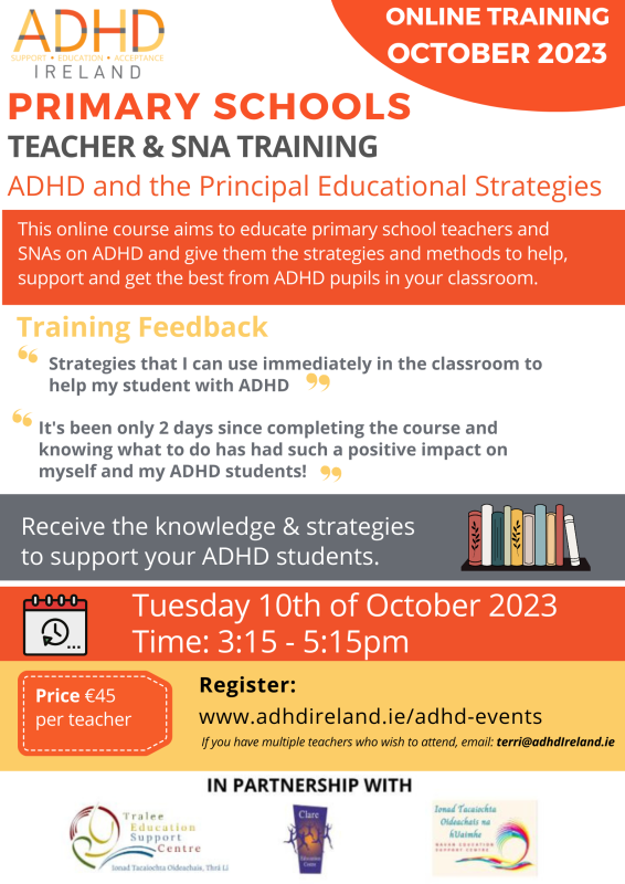 primary school training poster