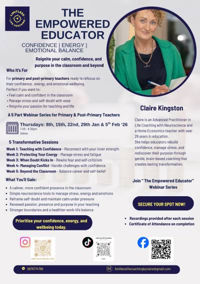 the empowered educator poster a4