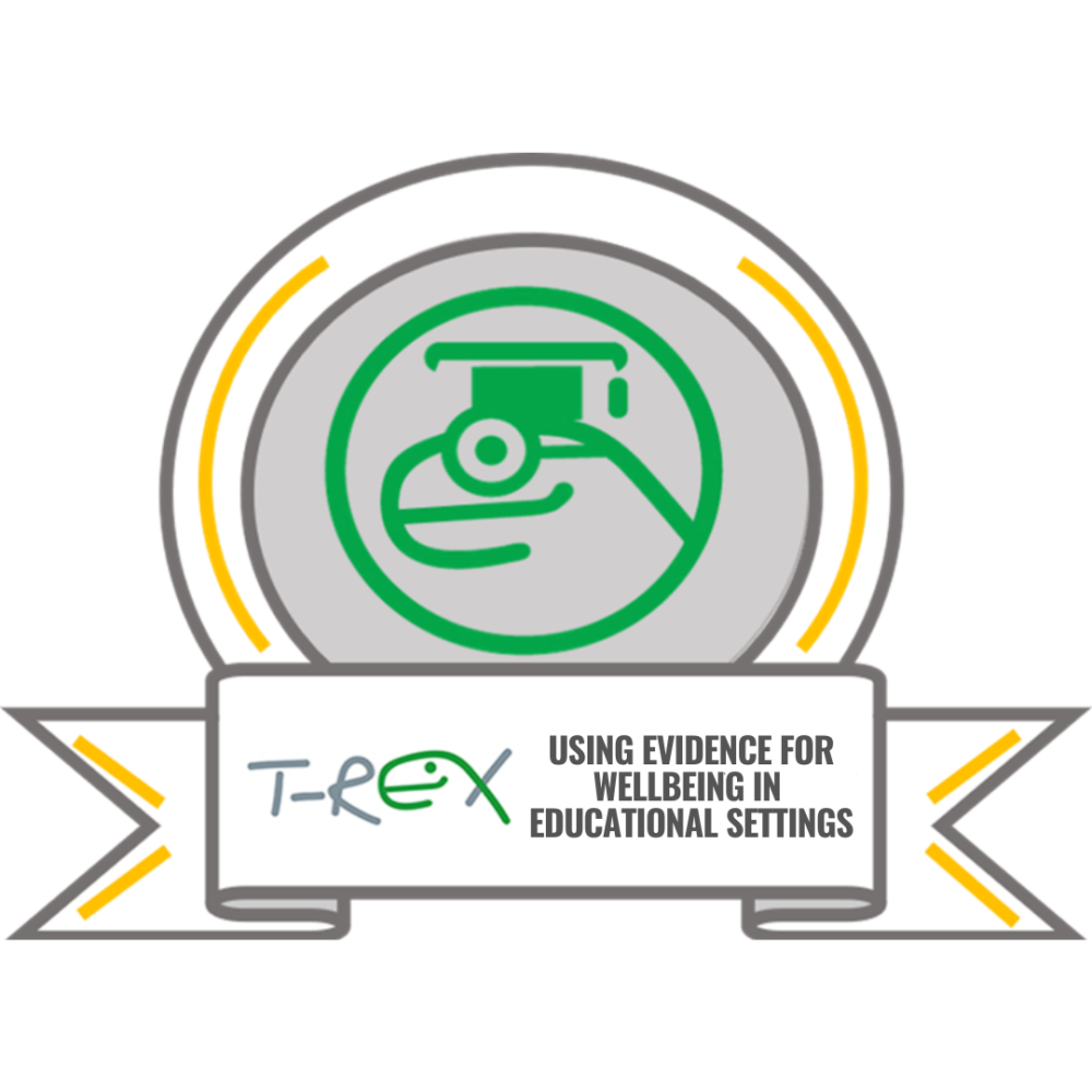 using evidence for wellbeing in educational settings logo