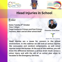 26TRA627 Head Injuries in School 