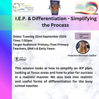 26TRA663 I.E.P. & Differentiation - Simplifying the Process