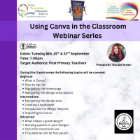 26TRA647 Using Canva in the Classroom- Webinar Series